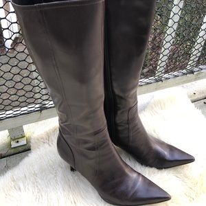 Classic Rich, Soft, Leather Knee High Boots